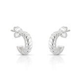 ARGOLA CROISSAINT EM PRATA 925
