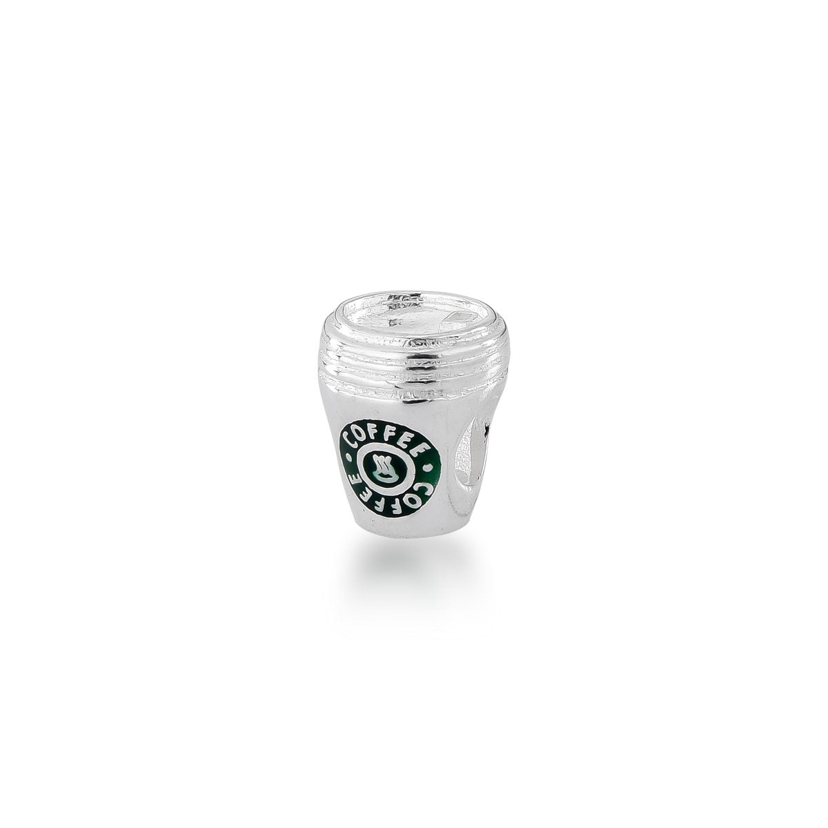 Berloque Copo de Café Starbucks em Prata 925